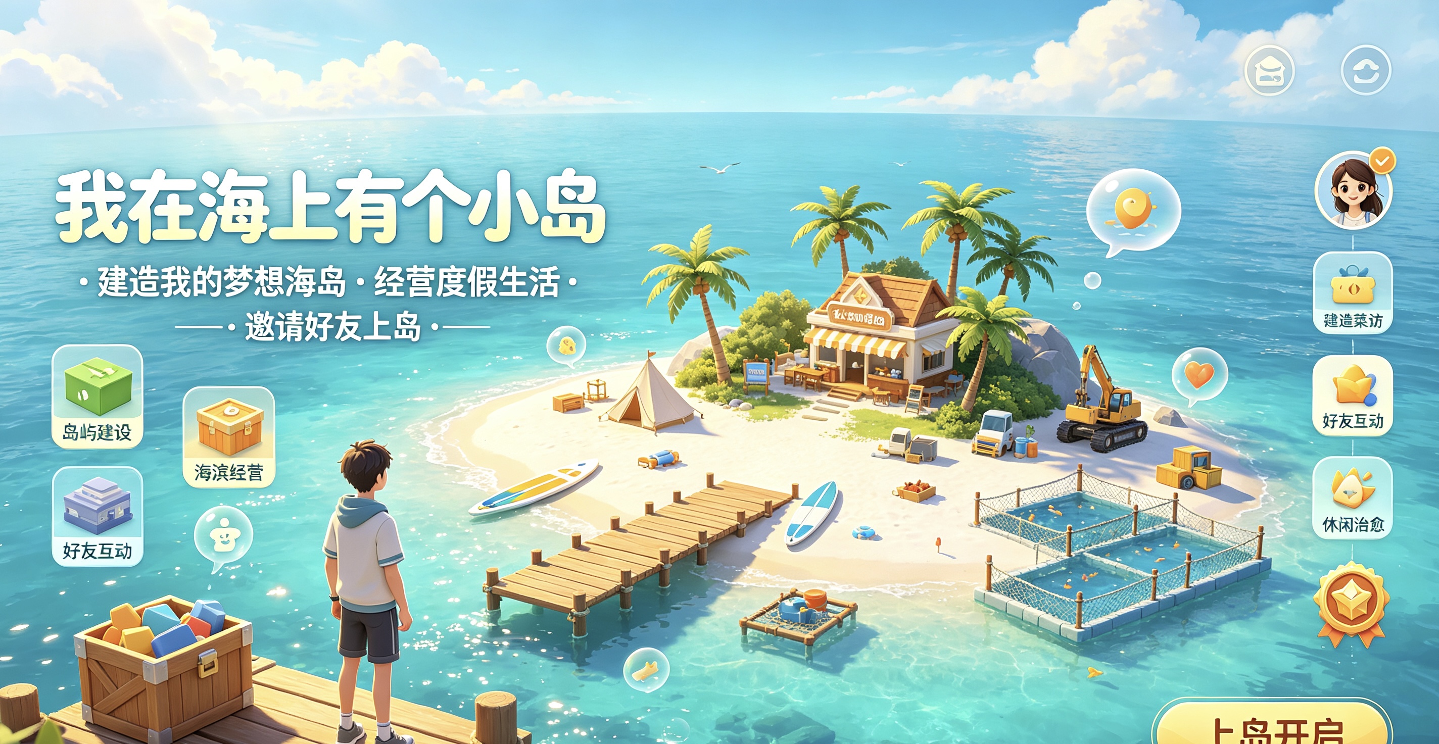 我在海上有小岛官方版/安卓版/最新版/无广告版/国际版安卓手游合集