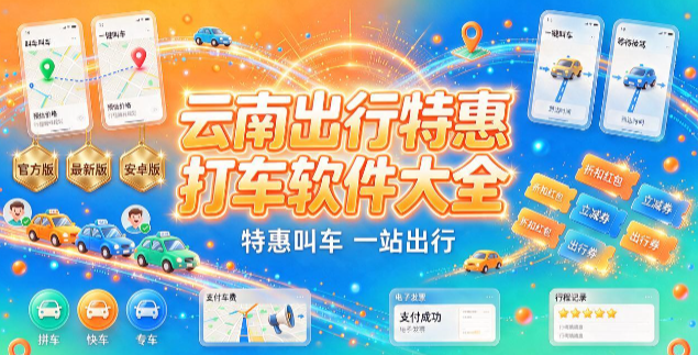 云南出行特惠打车软件全部版本